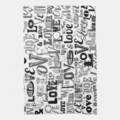 恋3 キッチンタオル (縦)