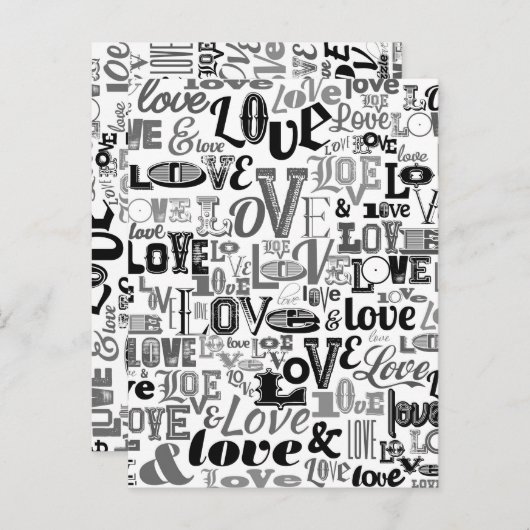 恋3 ポストカード (正面/裏面)