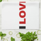 恋45 キッチンタオル (折り畳み)