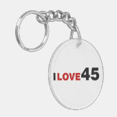 恋45 キーホルダー (正面左)