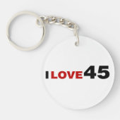 恋45 キーホルダー (正面)