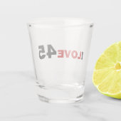 恋45 ショットグラス (裏面)