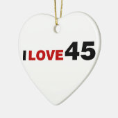 恋45 セラミックオーナメント (左)