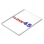 恋45 ノートブック (左側)