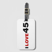 恋45 ラゲッジタグ (正面縦)