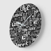 恋4 ラージ壁時計 (傾斜)