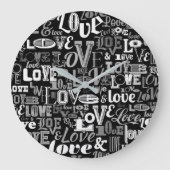 恋4 ラージ壁時計 (正面)