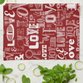 恋5 キッチンタオル (折り畳み)