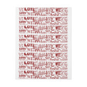 恋6 ラップアラウンドラベル (シート)