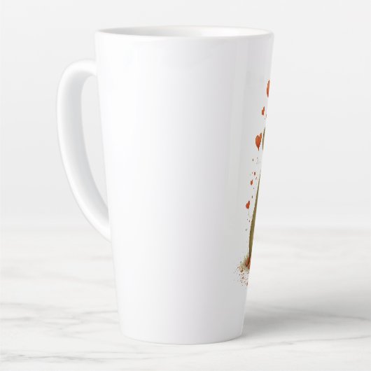 恋7777 カフェラテマグ (左アングル)