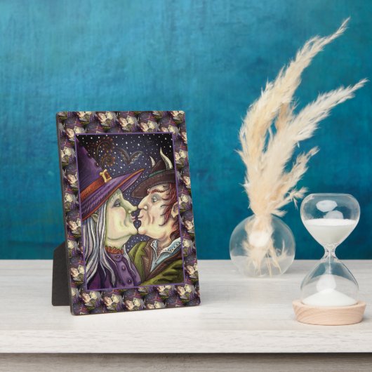 恋、魔女、恋のウォーロックには決して古い フォトプラーク (側面)