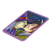 恋、魔女、恋のウォーロックには決して古い マグネット (左側)