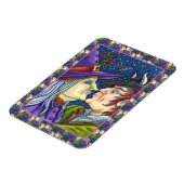 恋、魔女、恋のウォーロックには決して古い マグネット (左側)