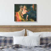 恋， 1910 キャンバスプリント (インサイチュ (寝室))
