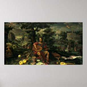 恋， c.1600 ポスター