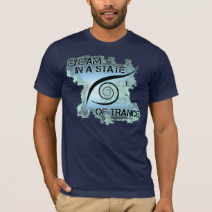 恍惚状態のワイシャツの州の目AM Tシャツ