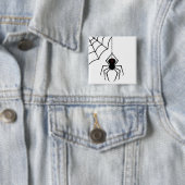 恐いくもボタン 缶バッジ (インサイチュ)