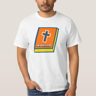恐いイエス・キリストの本のワイシャツ Tシャツ
