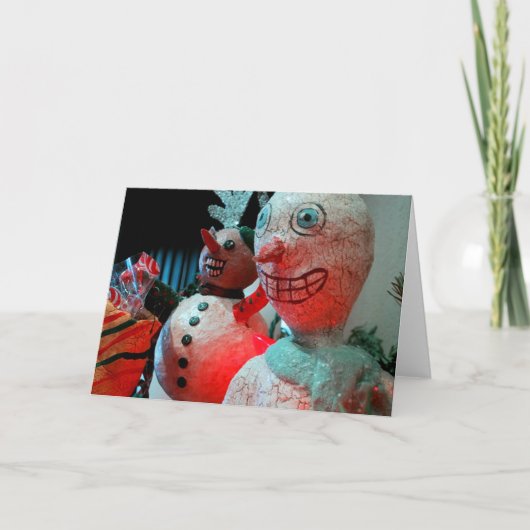 恐いクリスマス シーズンカード (正面)