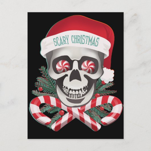 恐いクリスマス シーズンポストカード (正面)