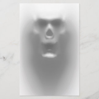 恐いスカル 便箋