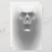 恐いスカル 便箋 (正面/裏面)