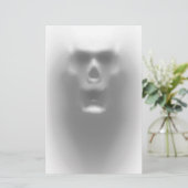 恐いスカル 便箋 (スタンド正面)