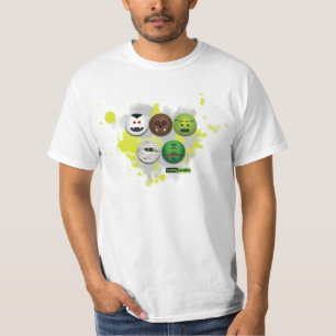 恐いスマイル-クラシックなモンスターの塊 Tシャツ