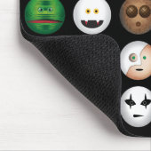 恐いスマイル-モンスター及びCIA マウスパッド (コーナー)