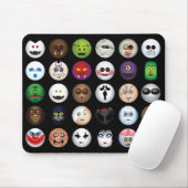 恐いスマイル-モンスター及びCIA マウスパッド (マウス)