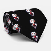 恐いハロウィン邪悪なピエロ ネクタイ (ロール)