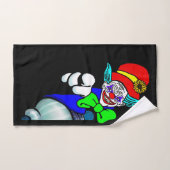 恐いピエロ バスタオルセット (ハンドタオル)