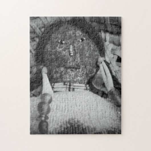 恐いブードゥーの人形のパズル ジグソーパズル (縦)