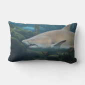 恐いホホジロザメ ランバークッション (裏面)