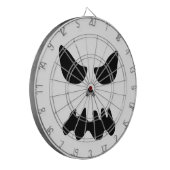 恐い幽霊のスカルの顔のハローウィンパーティパーティー用のゲームの装飾 ダーツボード (正面左)