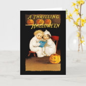 恐い物語を読んで下さい カード (黄色い花)