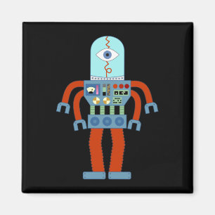 恐い眼球のロボット マグネット