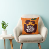 恐おもしろいろしいカボチャのトリックまたは治療 クッション (椅子)