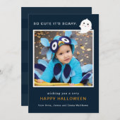 恐くかわいいハロウィン シーズンカード (正面/裏面)