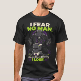 恐くない男はいない 厳しいパパ Tシャツ