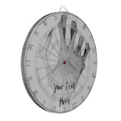 恐く気味が悪いこぶだらけモンスター手 ダーツボード (正面左)