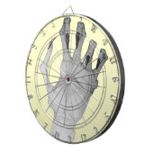 恐く気味が悪いこぶだらけモンスター手 ダーツボード (正面右)