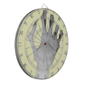 恐く気味が悪いこぶだらけモンスター手 ダーツボード (正面左)