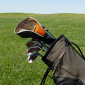 恐く黒いフード付きのラットの食べ物のカボチャ種 ゴルフヘッドカバー (インサイチュ)