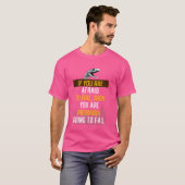 恐やる気を起こさせるれもしるマンバ精神 Tシャツ (正面フル)