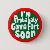 恐らく近いうちに始まるだろう 缶バッジ (正面)