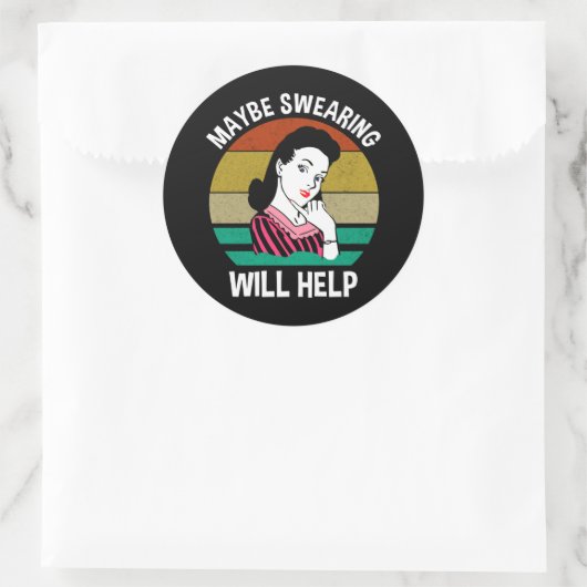 恐らく非難救済は皮肉なおもしろいことわざ ラウンドシール (バッグ)