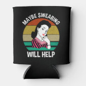 恐らく非難救済は皮肉なおもしろいことわざ 缶クーラー (正面)