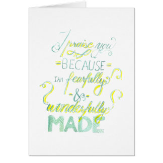 恐る恐るそしてすばらしく作られる