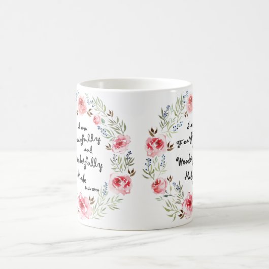 恐る恐る及びすばらしくマグを作りました コーヒーマグカップ (中央)